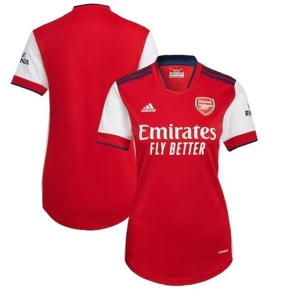 Arsenal 2021/22 Home Women's Jersey
