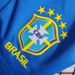 Brazil 2022 World Cup Home Kids Jersey And Shorts Kit