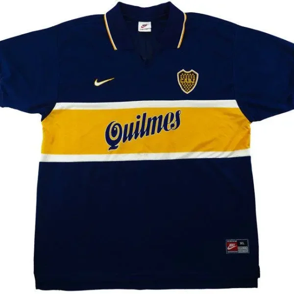 Boca Juniors 1996-97 Home Retro Jersey