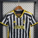 Juventus 2023/24 Home Kids Jersey And Shorts Kit