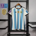 Argentina 2022 World Cup 3-star Home Jersey