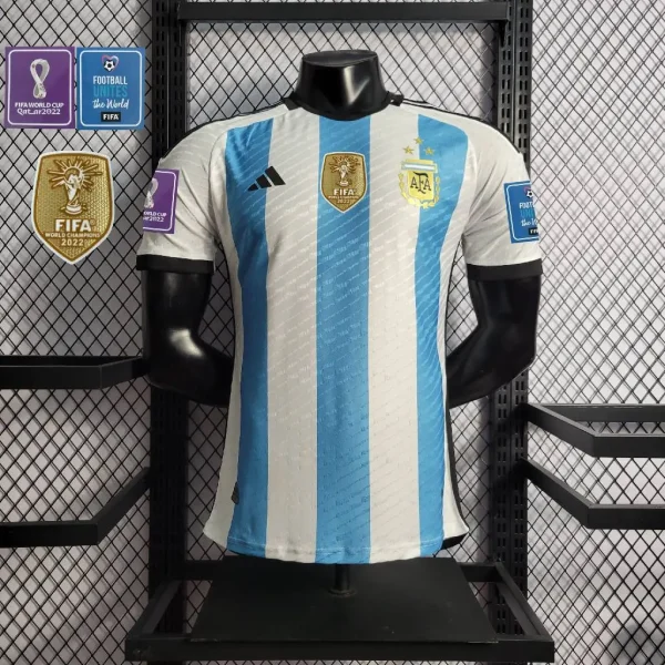 2022 World Cup 3-star Argentina Home  Player Version