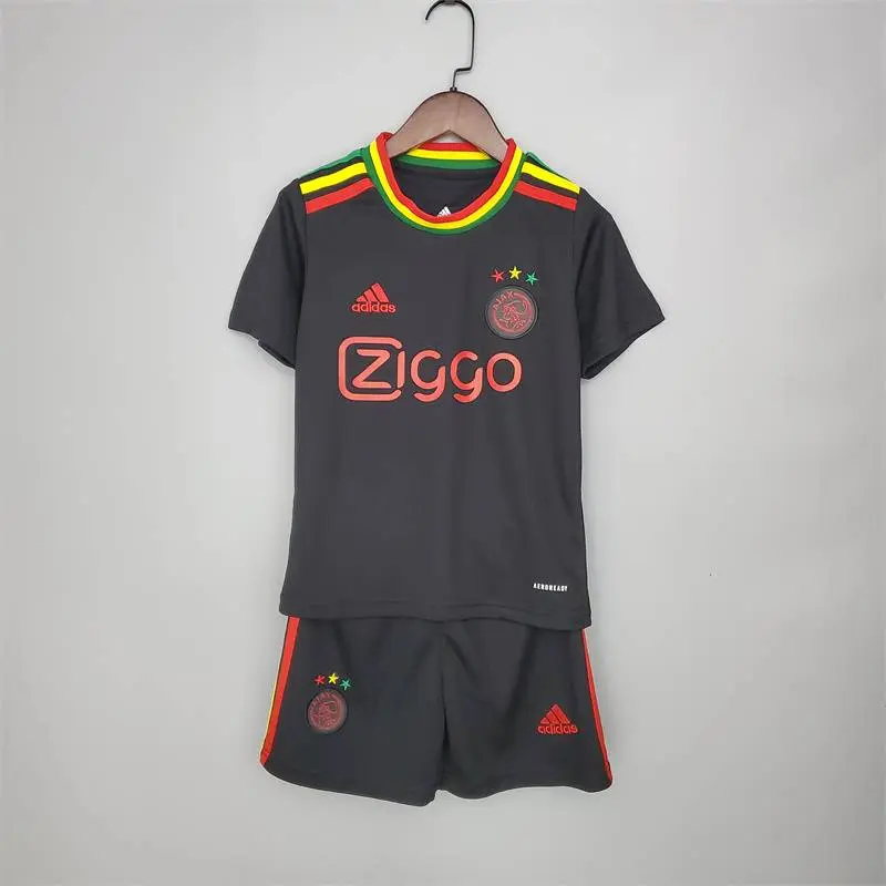 Ajax 2021/22 Third Kids Jersey And Shorts Kit