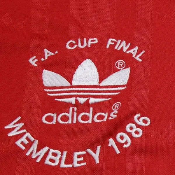 Liverpool 1985/86 Home FA Cup Retro Jersey
