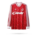 Liverpool 1989/91 Home Long Sleeves Retro Jersey