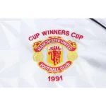 Manchester United 1991 Cup Winners Cup Long Sleeves Retro Jersey