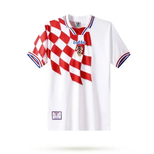 Croatia 1998 Home Retro Jersey