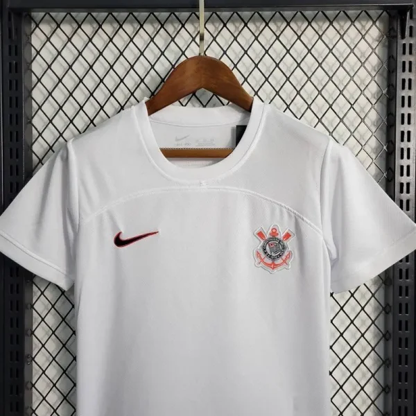 Corinthians 2023/24 Home Kids Jersey And Shorts Kit
