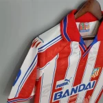 Atletico Madrid 1996/97 Home Retro Jersey