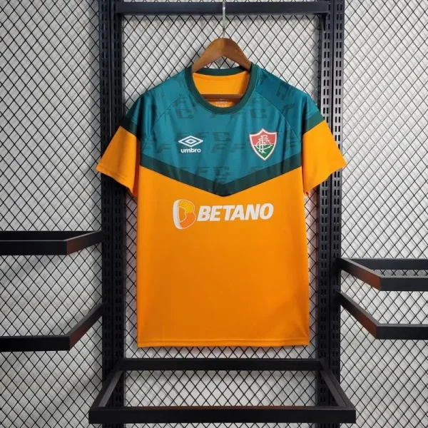 Fluminense 2023/24 Pre-Match Training Boutique Jersey Orange