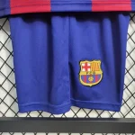 Barcelona 2023/24 Home Kids Jersey And Shorts Kit