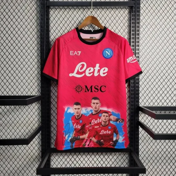 Napoli 2023/24 Champion Edition Jersey Red
