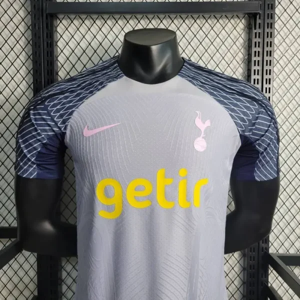 Tottenham Hotspur 2023/24 Pre-Match Training Player Version Jersey Grey