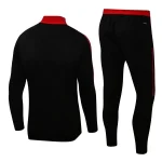 Manchester United 2021-22 Half-Zip Tracksuit Black