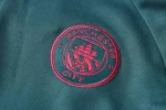 Manchester City 2021-22 Half-Zip Tracksuit Green