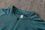 Manchester City 2021-22 Half-Zip Tracksuit Green