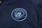 Manchester City 2021-22 Half-Zip Tracksuit Navy