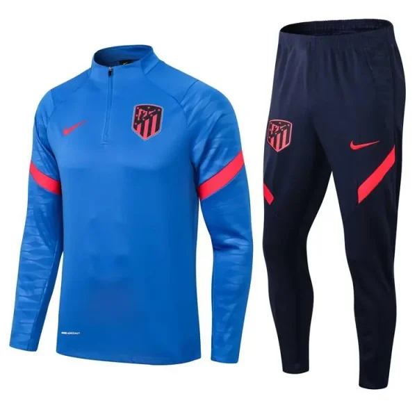 Atletico Madrid 2021-22 Jacket Tracksuit Blue