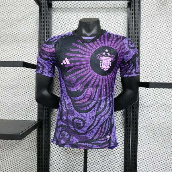 Argentina 2023/24 Special Edition Player Version Jersey Purple