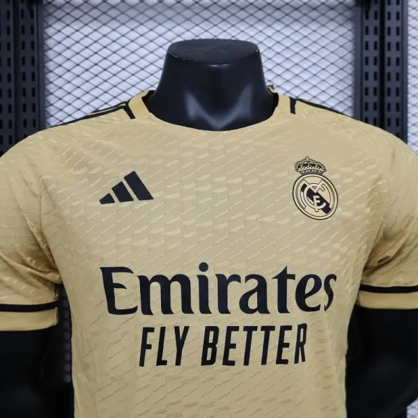 Real Madrid 2023/24 Special Edition Player Version Jersey Yellow
