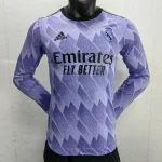 Real Madrid 2022/23 Away Long Sleeves Player Version Jersey