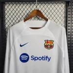 Barcelona 2023/24 Away Long Sleeves Jersey