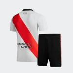 River Plate 2021/22 Home Kids Jersey And Shorts Kit  - 120 Years Anniversary