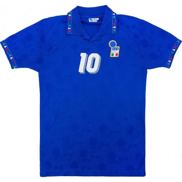 Italy 1994 Home R.baggio #10 Retro Jersey