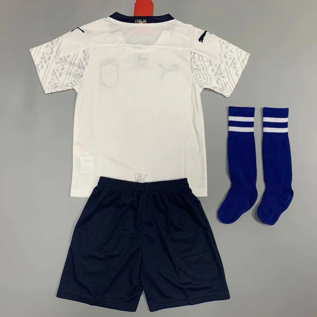 Italy 2021 Away Kids Jersey And Shorts Kit