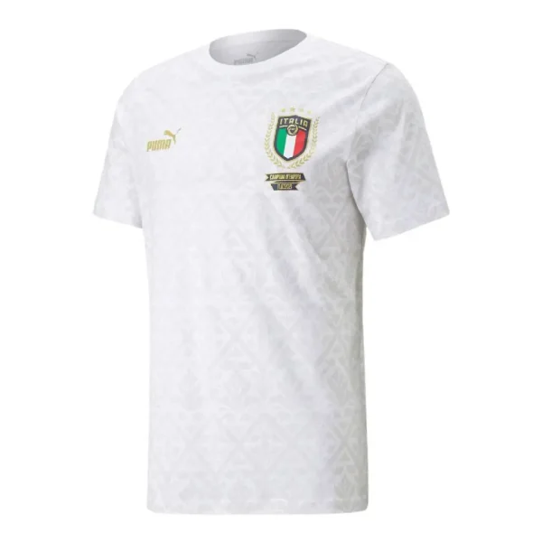 Italy 2021 Figc Winner Jersey - White