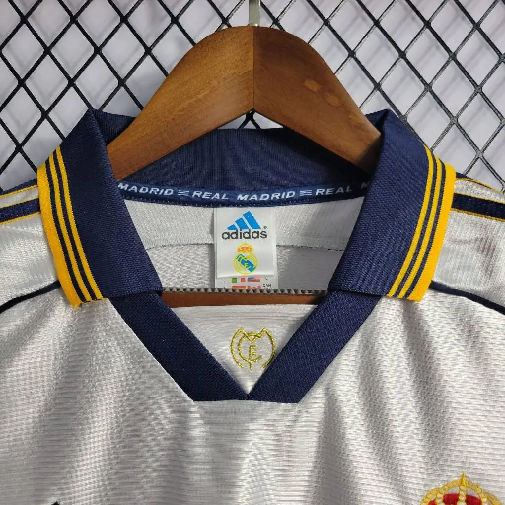 Real Madrid 1998/00 Home Retro Jersey