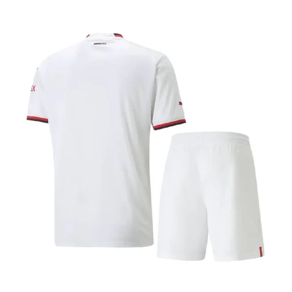 AC Milan 2022/23 Away Kids Jersey And Shorts Kit