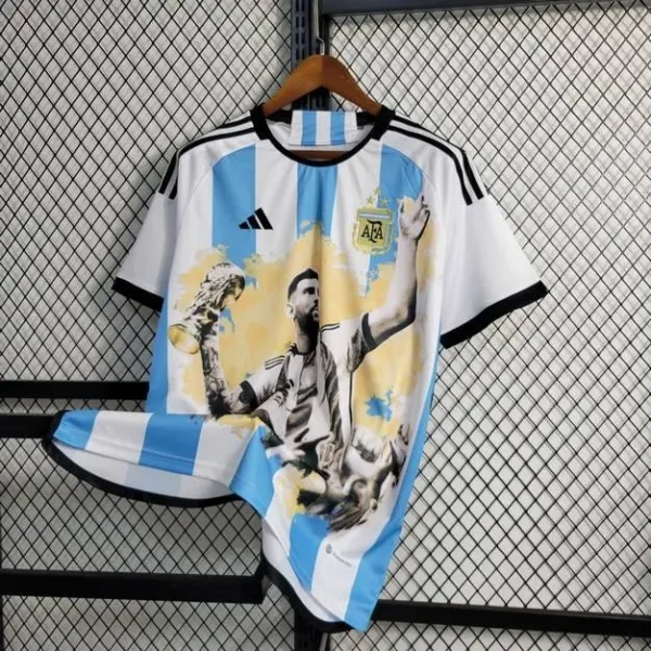 Argentina 2023/24 World Cup Championship Commemorative Edition Jersey