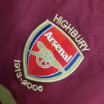 Arsenal 2005/06 Home Long Sleeve Retro Jersey