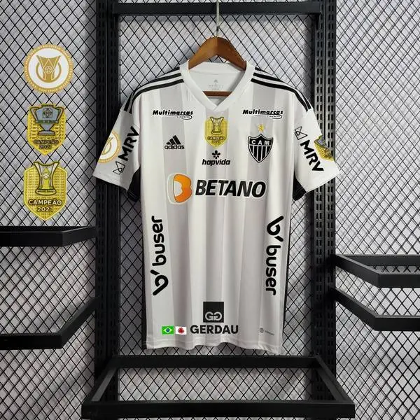 Atletico Mineiro 2022/23 Away All Sponsors + Patch