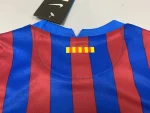 Barcelona 2021/22 Home Kids Jersey And Shorts Kit