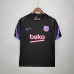 Barcelona 2021/22 Pre-Match Training Jersey Black