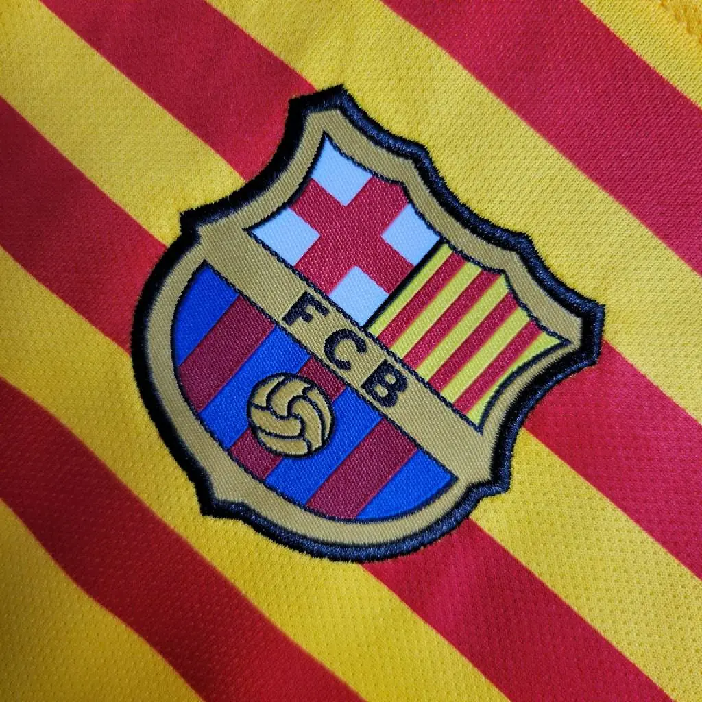 Barcelona 2022/23 4th Away Kids Jersey And Shorts Kit