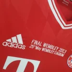 Bayern Munich 2013/14 Home Champions League Long Sleeve Retro Jersey