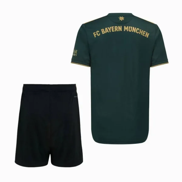Bayern Munich 2021/22 Fourth Kids Jersey And Shorts Kit