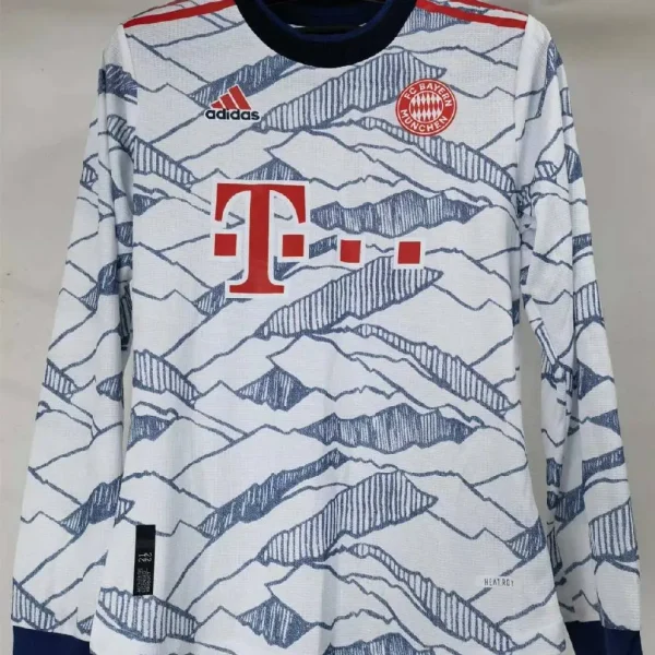 Bayern Munich 2021/22 Third Long Sleeves Player Version Jersey