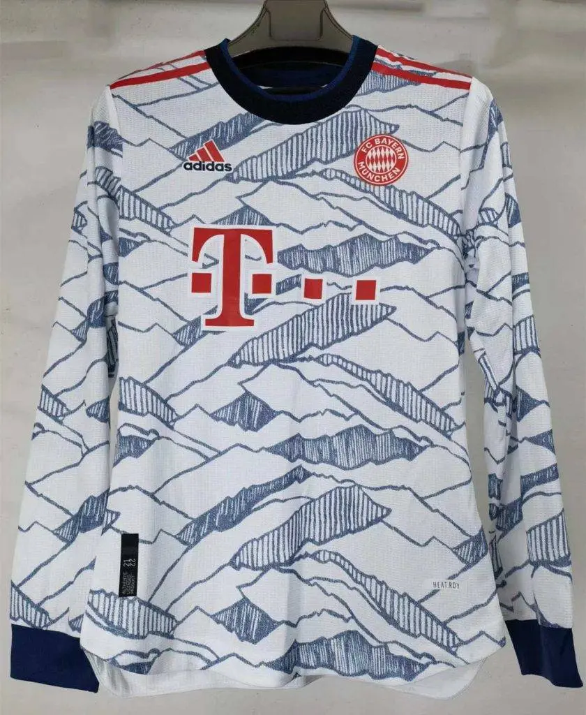 Bayern Munich 2021/22 Third Long Sleeves Player Version Jersey