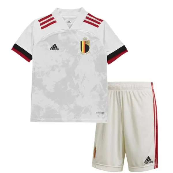 Belgium 2021 Away Kids Jersey And Shorts Kit