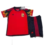 Belgium 2022/23 Home Kids Jersey And Shorts Kit