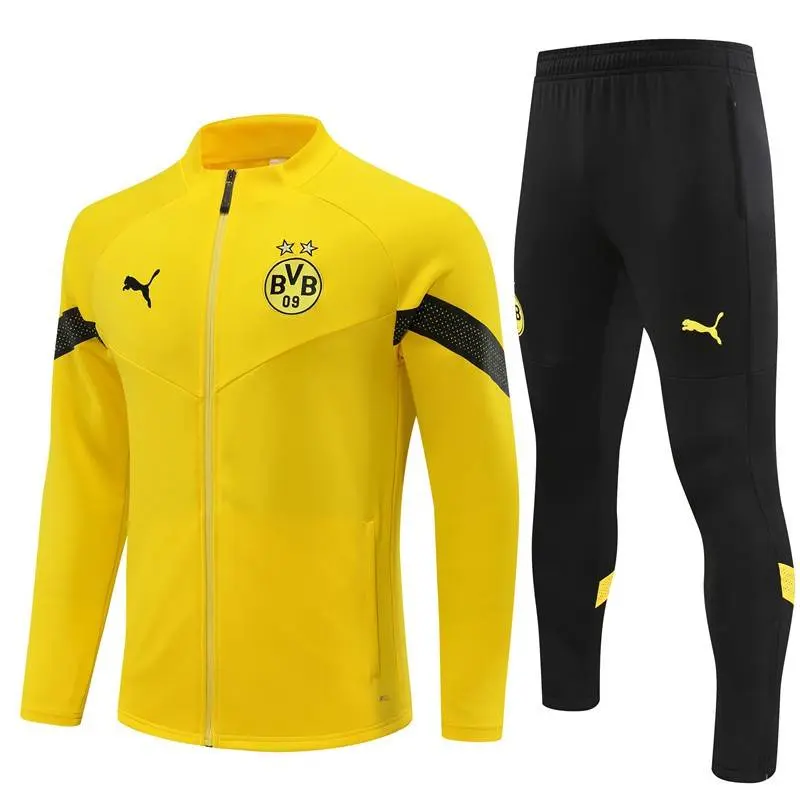 Borussia Dortmund 2022-23 Jacket Tracksuit Yellow