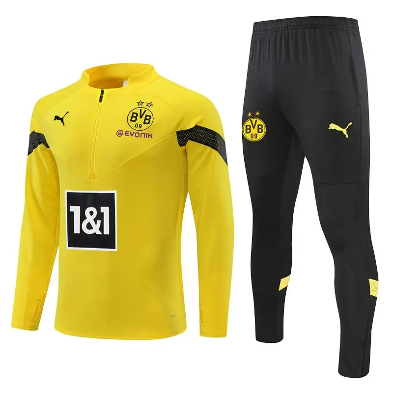 Borussia Dortmund 2022-23 Half-zip Tracksuit