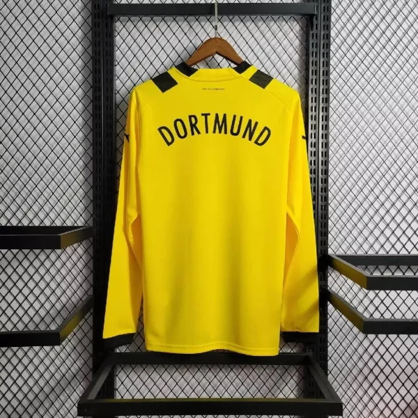 Borussia Dortmund 2022/23 Home Long Sleeves Jersey