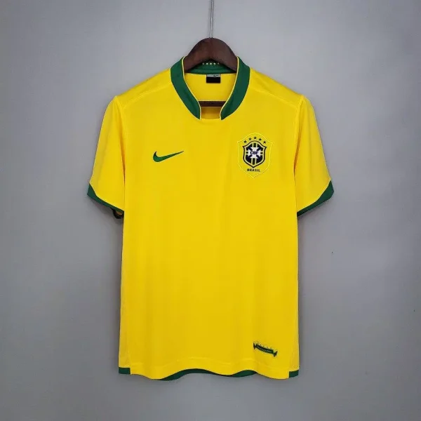 Brazil 2006 World Cup Home Retro Jersey
