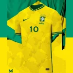 Brazil 2022 Cup Player Version Jersey