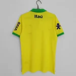 Brazil 2022 Polo Yellow Top For The  Season